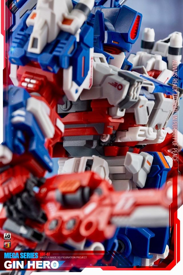 SDT-07 GIN HERO WARRIOR スーパージンライ風ロボット SUPER DEFORMED SUPER GINRAI | MASTER MADE SDT-07 GIN HERO